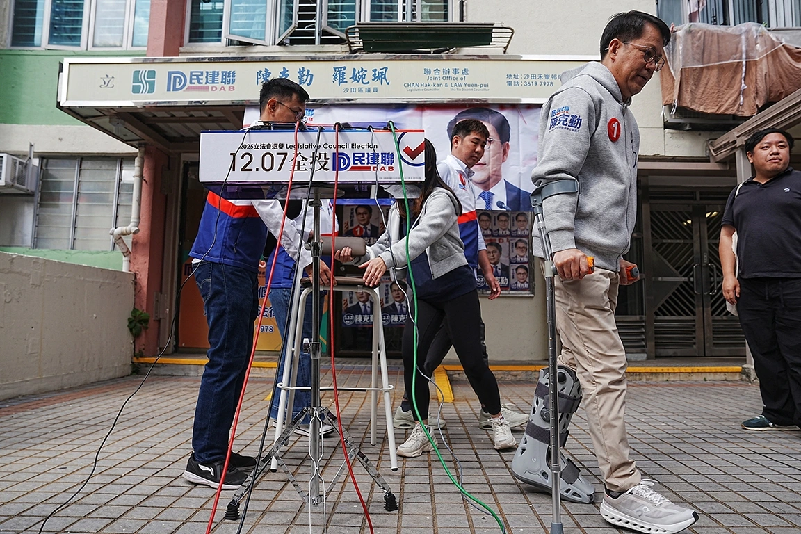 Hong Kong (Trung Quốc) tổ chức bầu cử Hội đồng Lập pháp